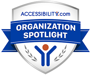 Accessibility.Com Spotlight Organization badge